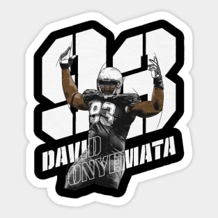 David Onyemata New Orleans Offset Sticker